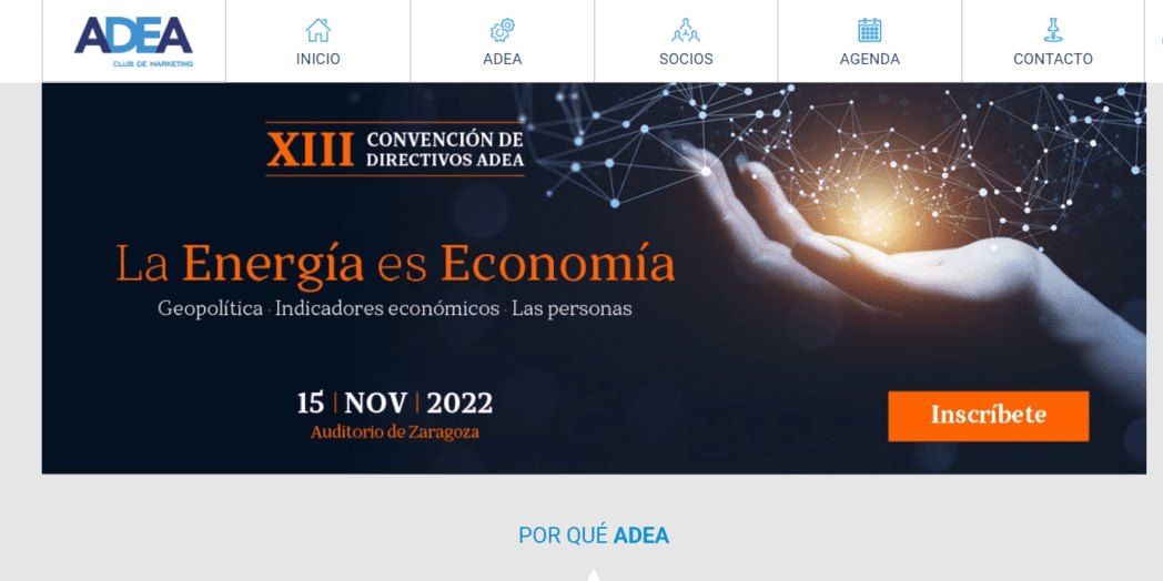 Captura de pantalla adea
